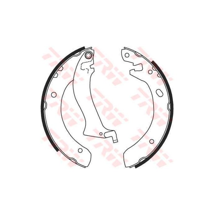 TRW Bremsbackensatz GS8633