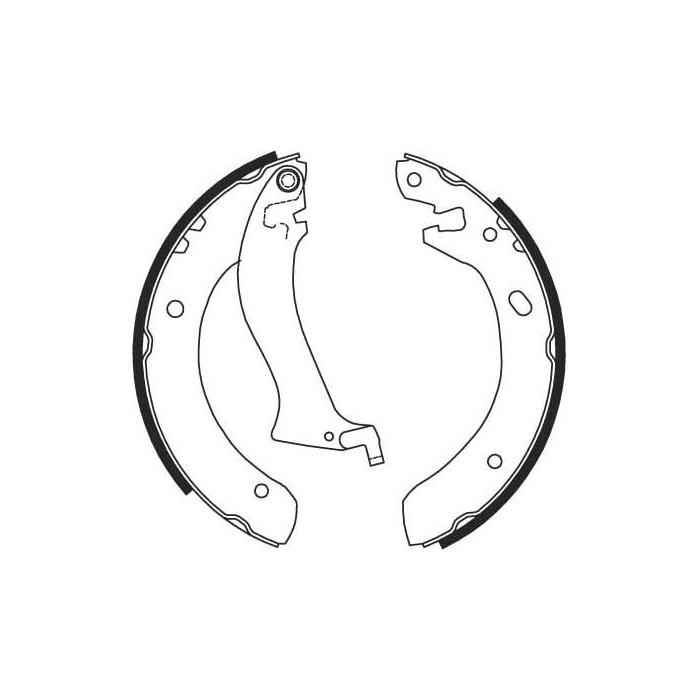 TRW Bremsbackensatz GS8633