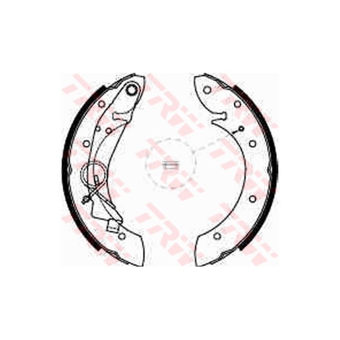 TRW Bremsbackensatz GS8635