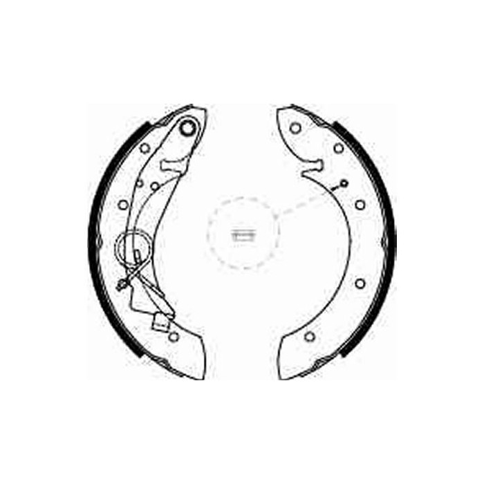 TRW Bremsbackensatz GS8635
