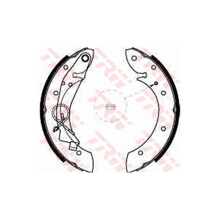 TRW Bremsbackensatz GS8635
