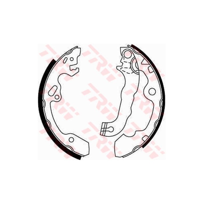 TRW Bremsbackensatz GS8636