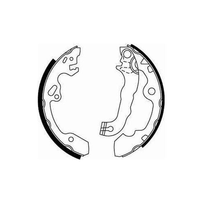 TRW Bremsbackensatz GS8636