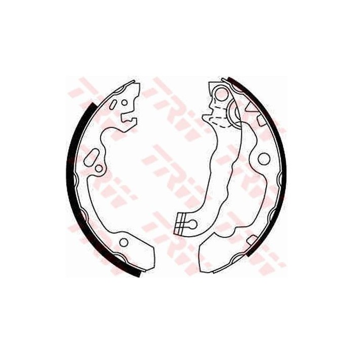 TRW Bremsbackensatz GS8636