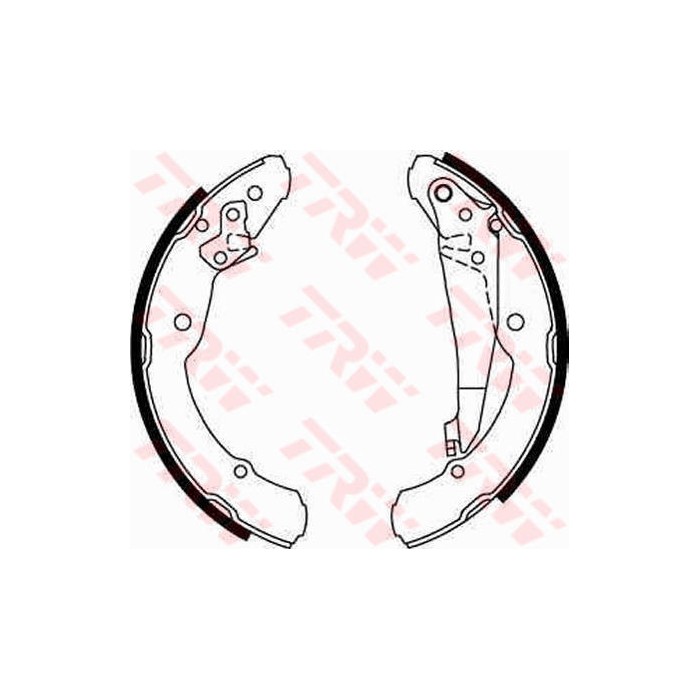 TRW Bremsbackensatz GS8639