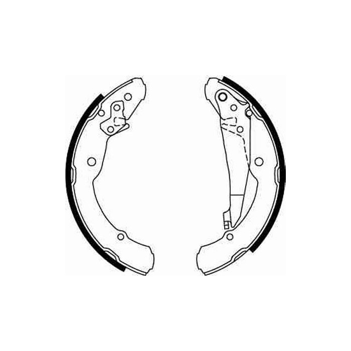 TRW Bremsbackensatz GS8639