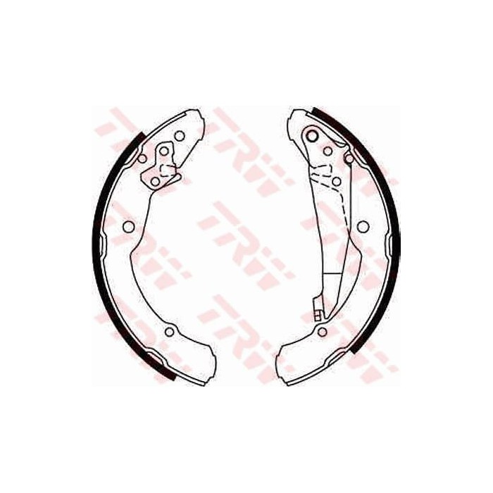 TRW Bremsbackensatz GS8639