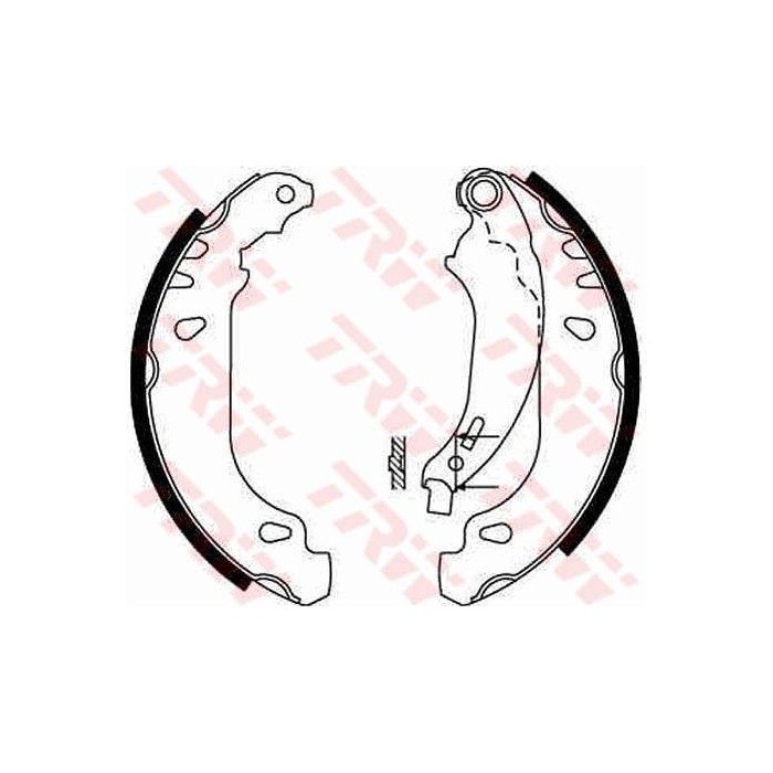 TRW Bremsbackensatz GS8642