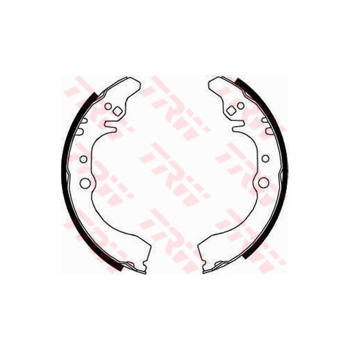 TRW Bremsbackensatz GS8647
