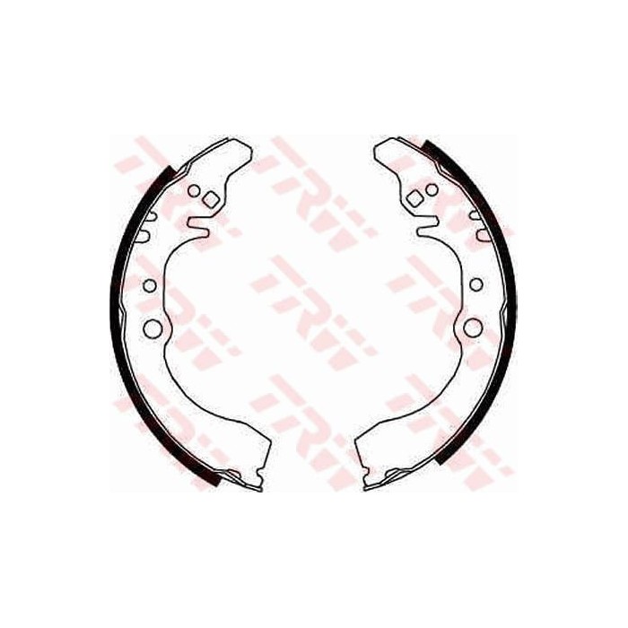 TRW Bremsbackensatz GS8647