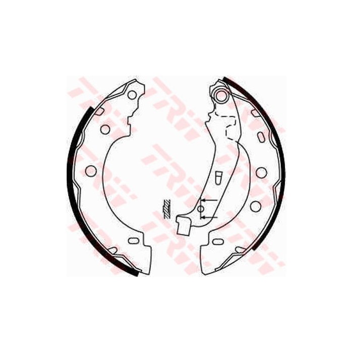 TRW Bremsbackensatz GS8650