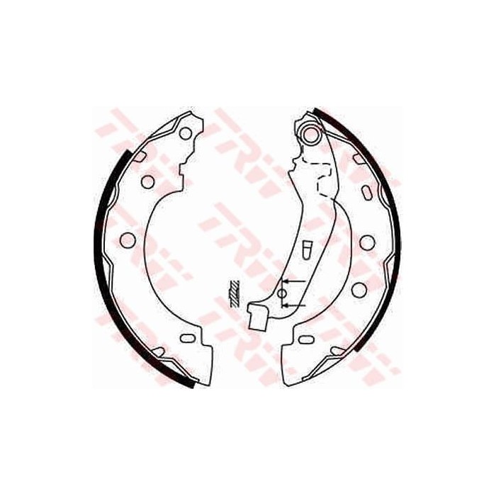 TRW Bremsbackensatz GS8650