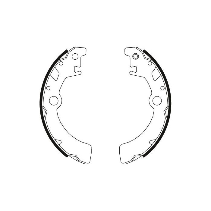 TRW Bremsbackensatz GS8651