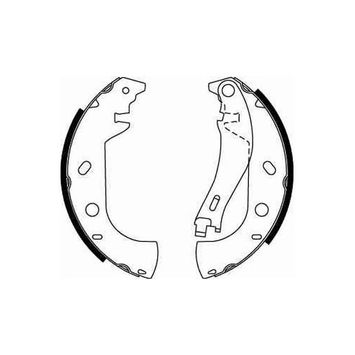 TRW Bremsbackensatz GS8653