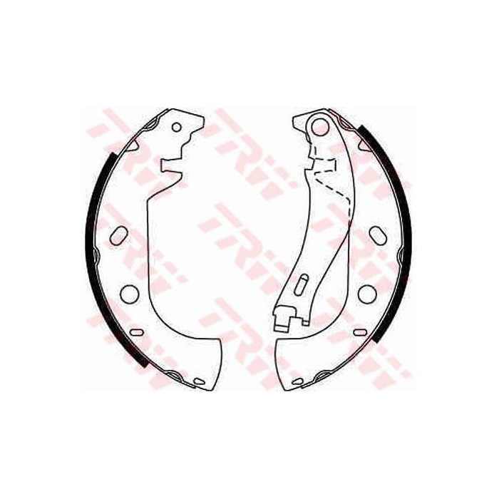 TRW Bremsbackensatz GS8653