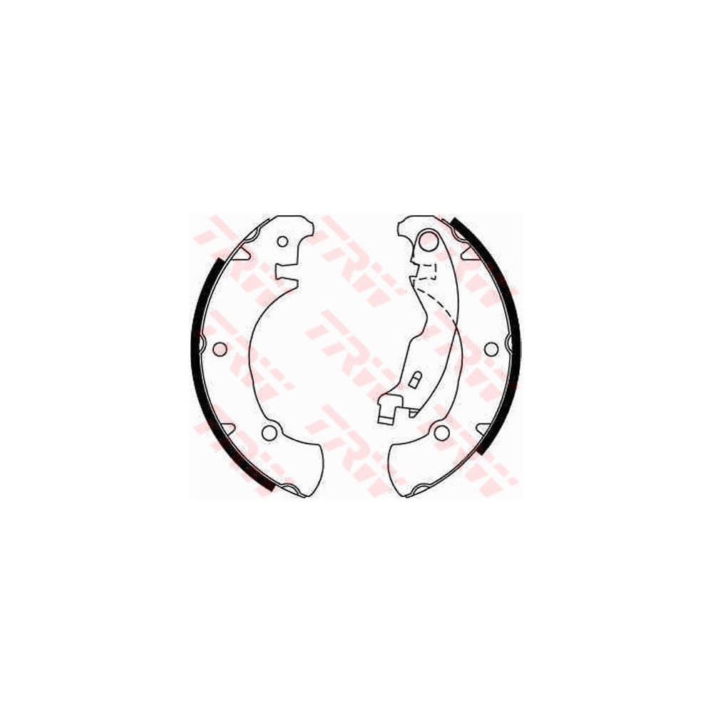 TRW Bremsbackensatz GS8654