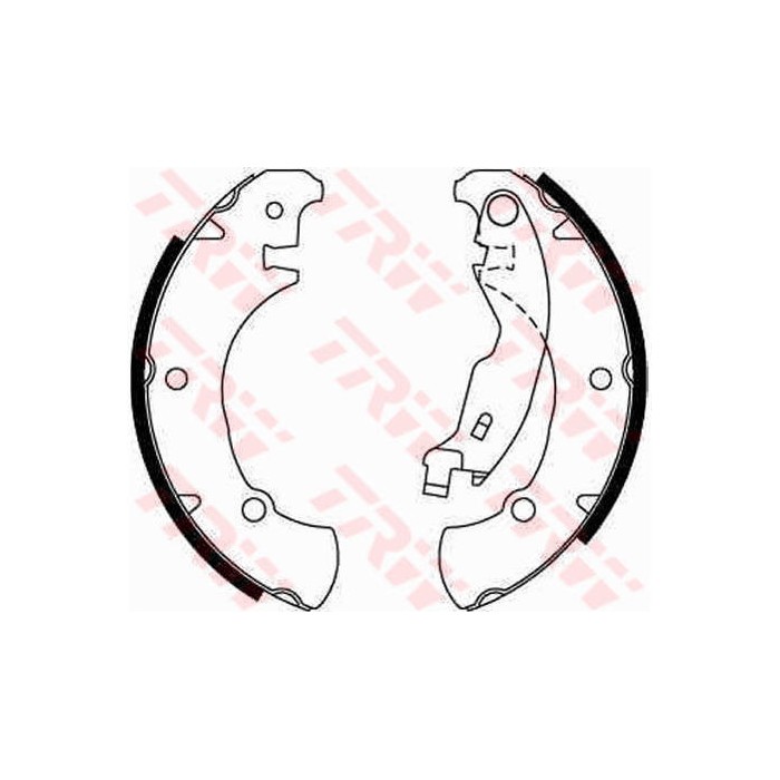 TRW Bremsbackensatz GS8654