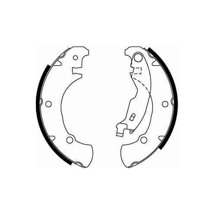 TRW Bremsbackensatz GS8654