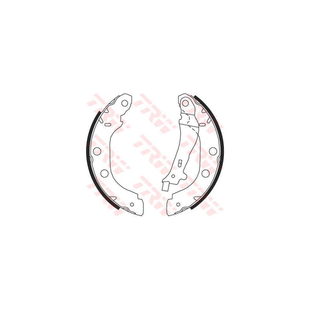 TRW Bremsbackensatz GS8655