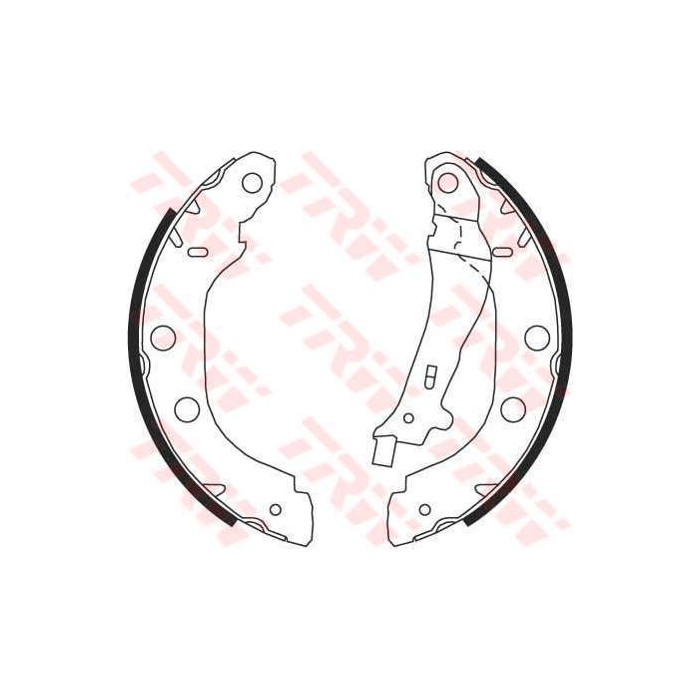 TRW Bremsbackensatz GS8655