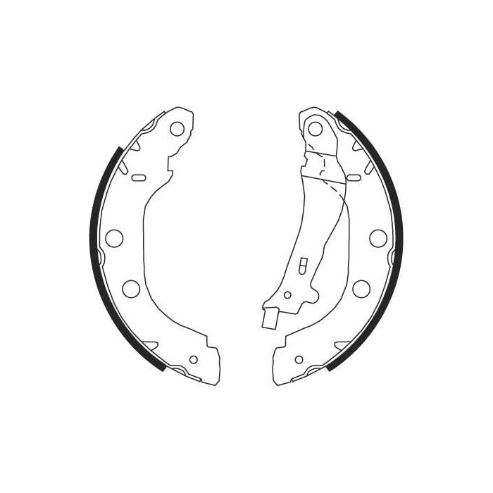 TRW Bremsbackensatz GS8655