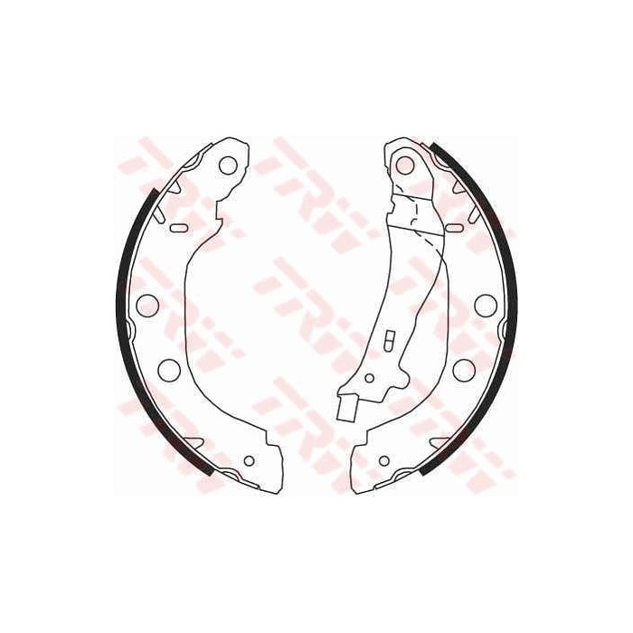 TRW Bremsbackensatz GS8655