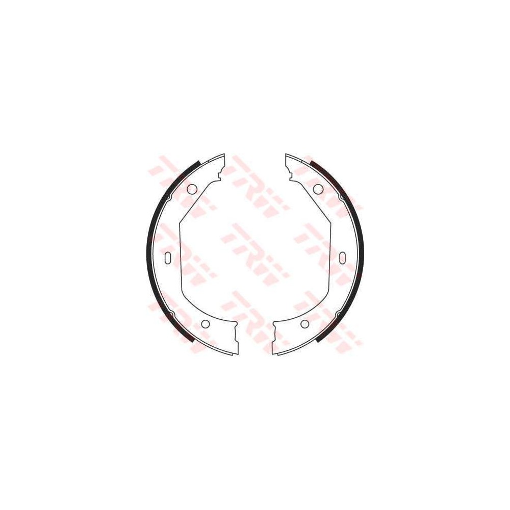 TRW Bremsbackensatz, Feststellbremse GS8656