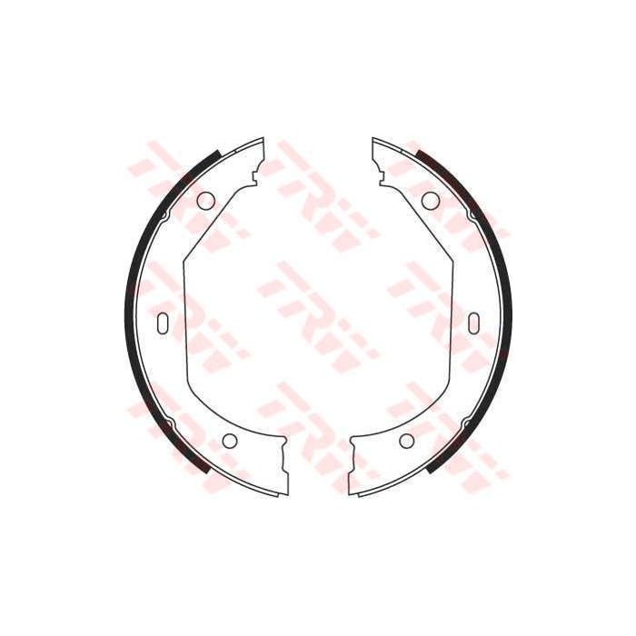 TRW Bremsbackensatz, Feststellbremse GS8656