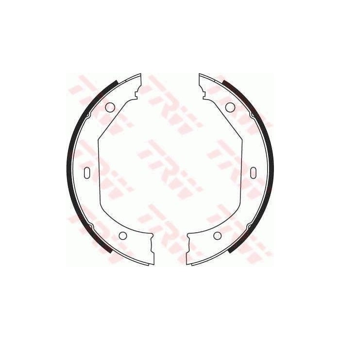 TRW Bremsbackensatz, Feststellbremse GS8656