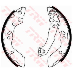 TRW Bremsbackensatz GS8659