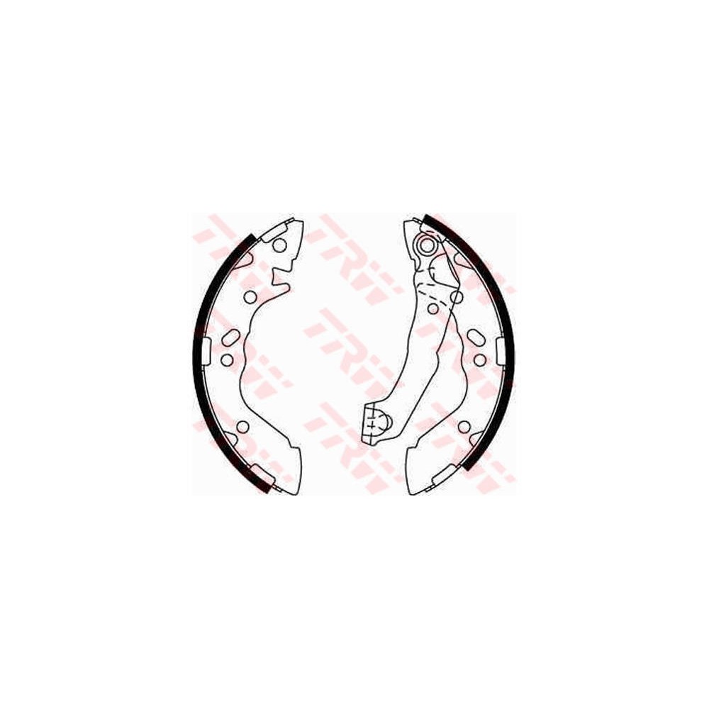 TRW Bremsbackensatz GS8659