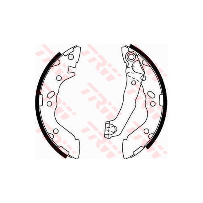 TRW Bremsbackensatz GS8659