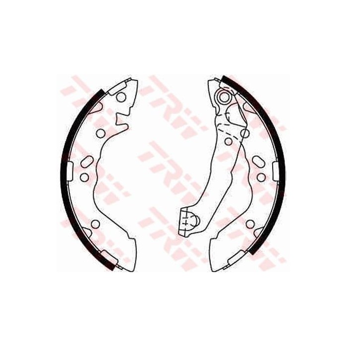 TRW Bremsbackensatz GS8659