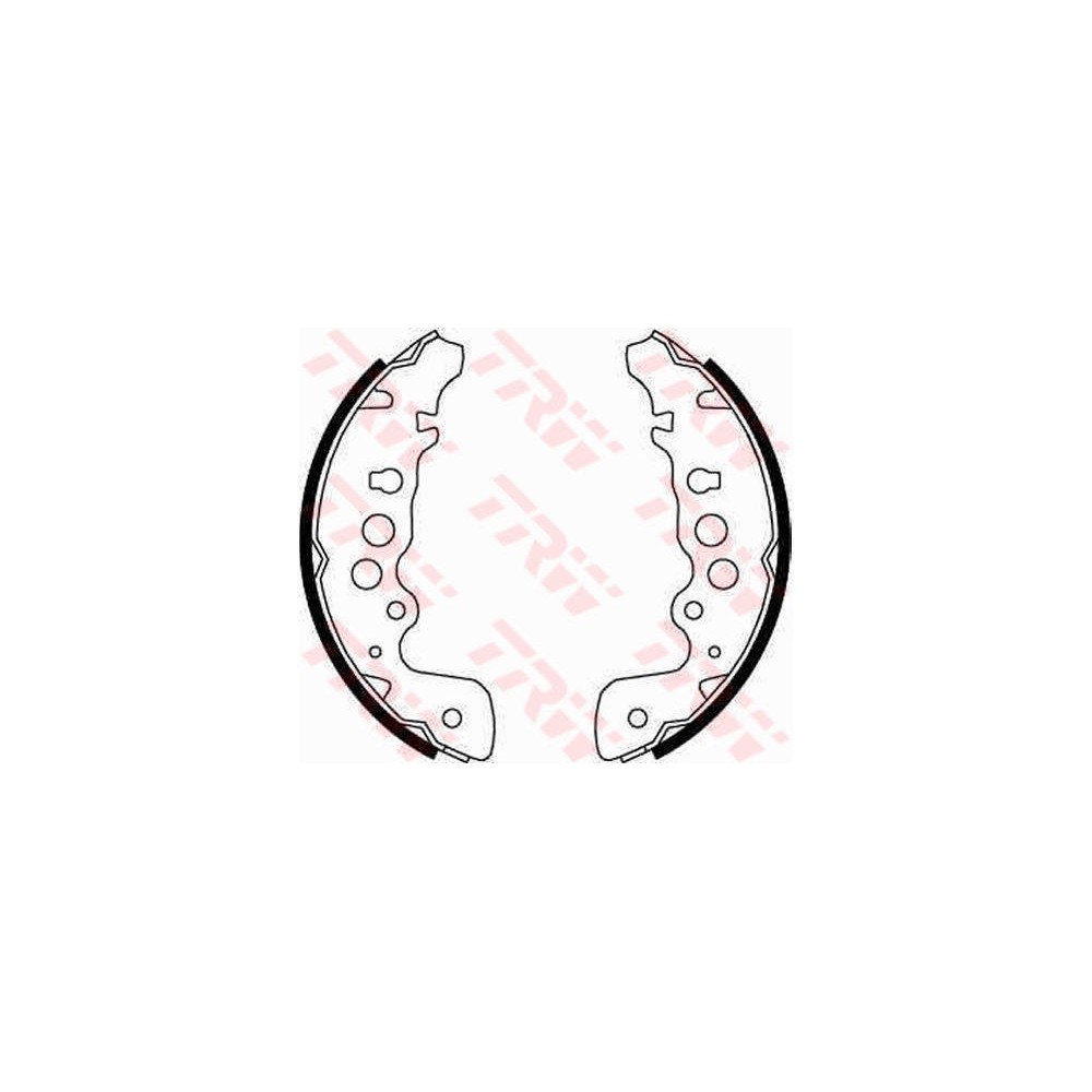 TRW Bremsbackensatz GS8670