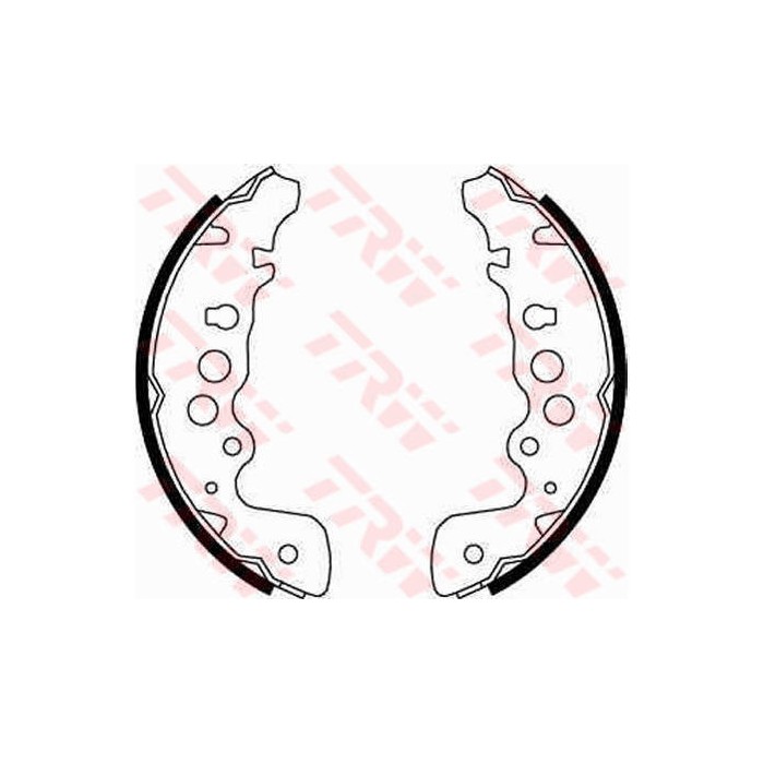 TRW Bremsbackensatz GS8670