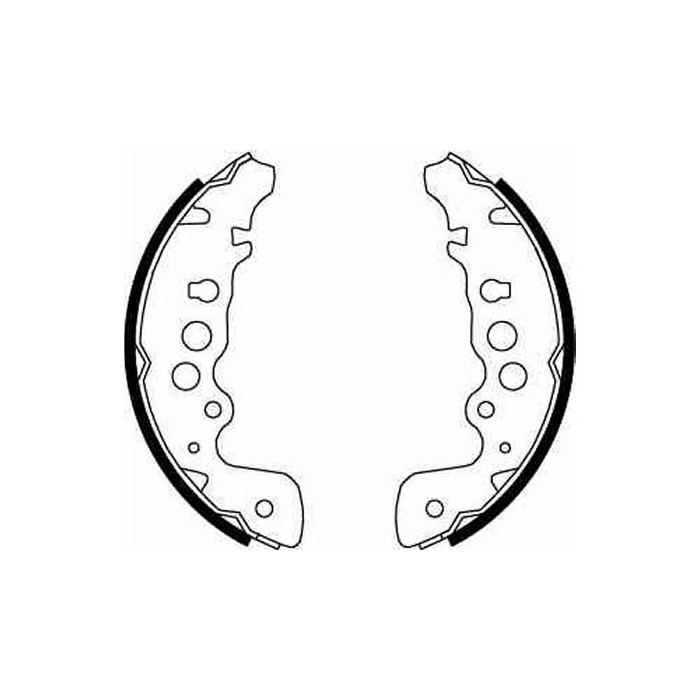 TRW Bremsbackensatz GS8670