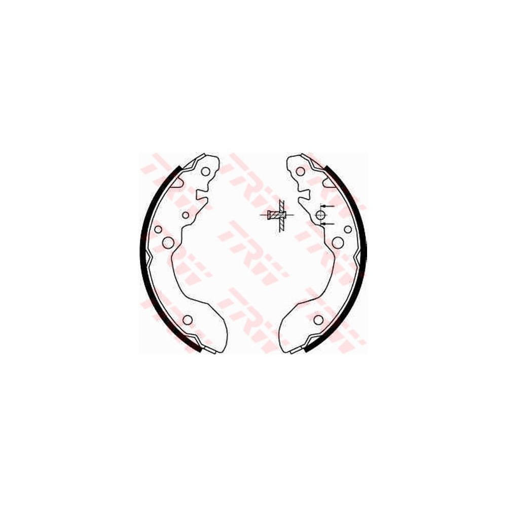 TRW Bremsbackensatz GS8671
