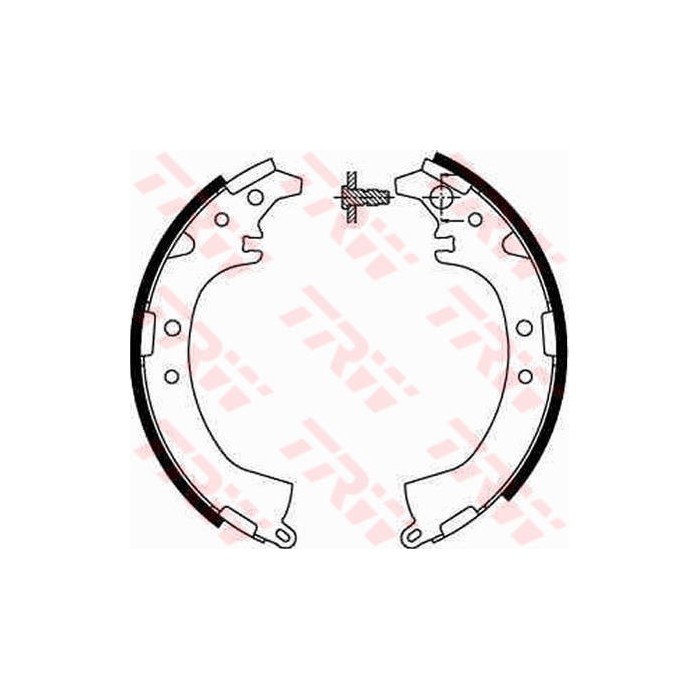 TRW Bremsbackensatz GS8672