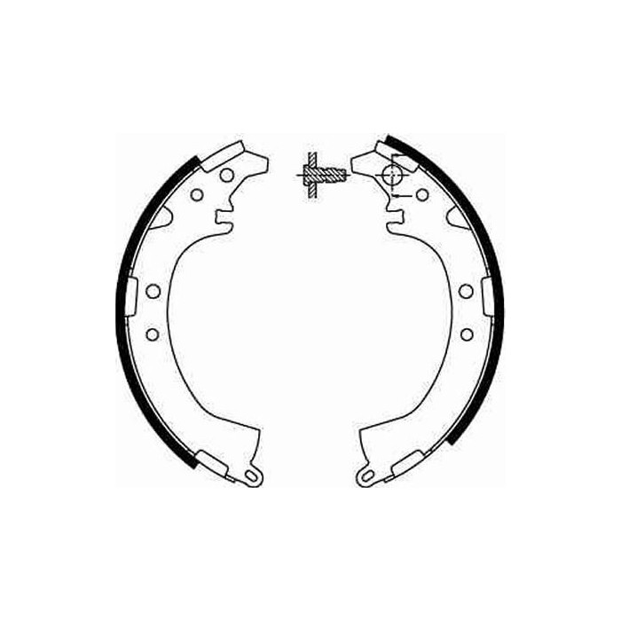 TRW Bremsbackensatz GS8672