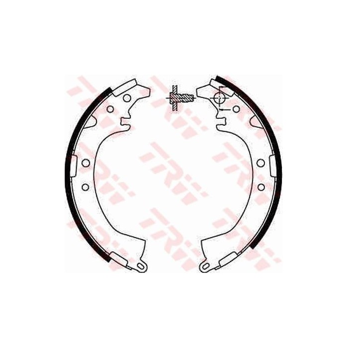 TRW Bremsbackensatz GS8672