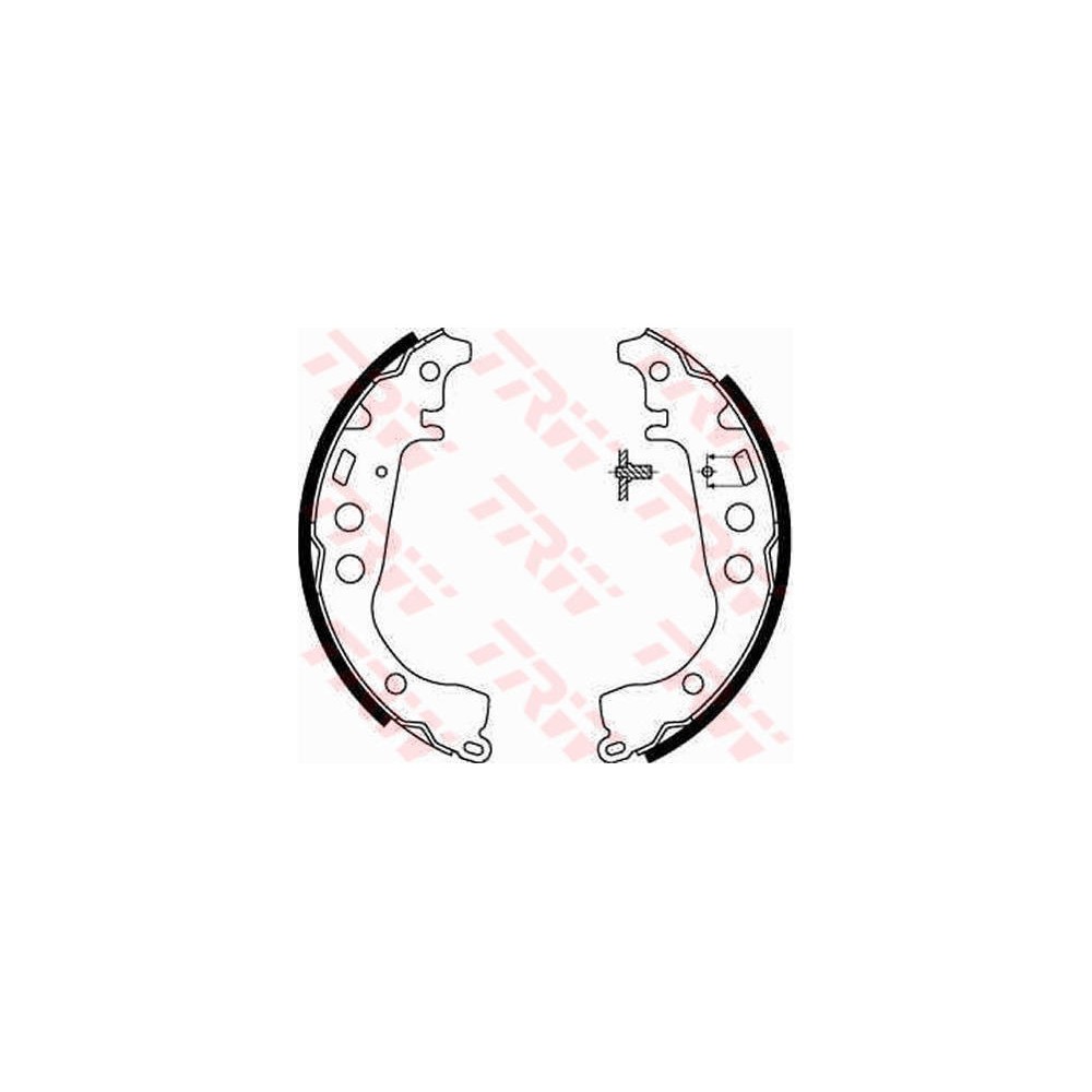 TRW Bremsbackensatz GS8673