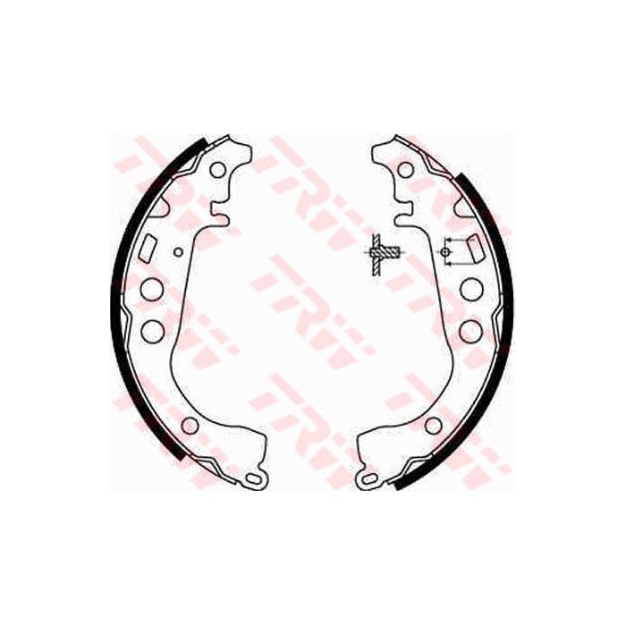 TRW Bremsbackensatz GS8673
