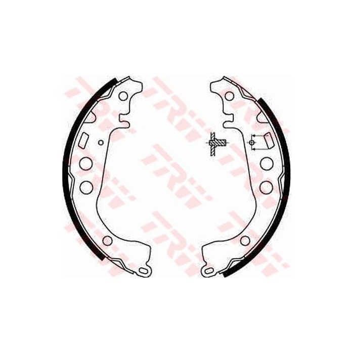 TRW Bremsbackensatz GS8673
