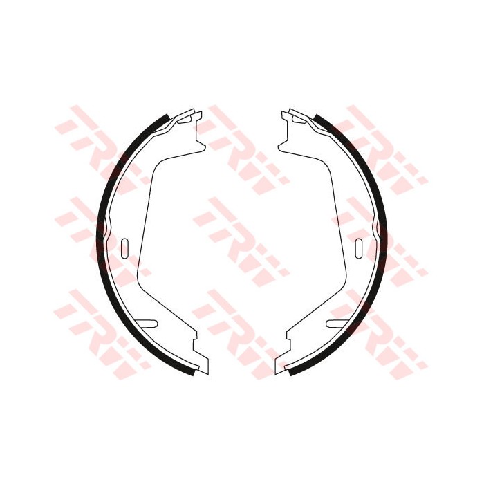 TRW Bremsbackensatz, Feststellbremse GS8674