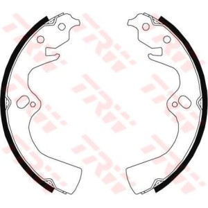 TRW Bremsbackensatz GS8682