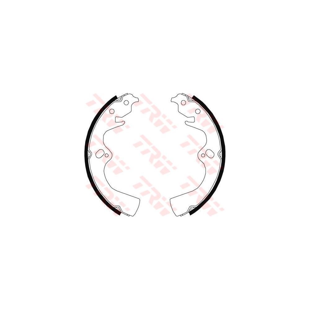 TRW Bremsbackensatz GS8682