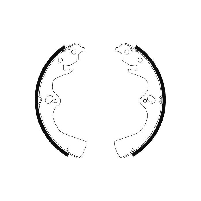 TRW Bremsbackensatz GS8682