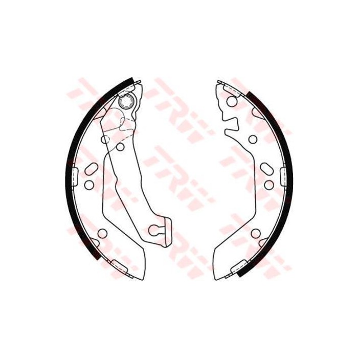 TRW Bremsbackensatz GS8684