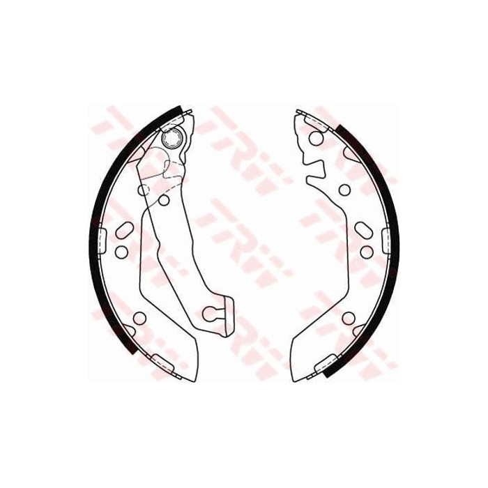 TRW Bremsbackensatz GS8684