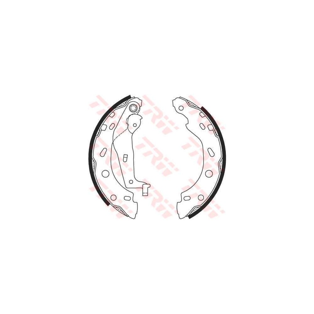 TRW Bremsbackensatz GS8685